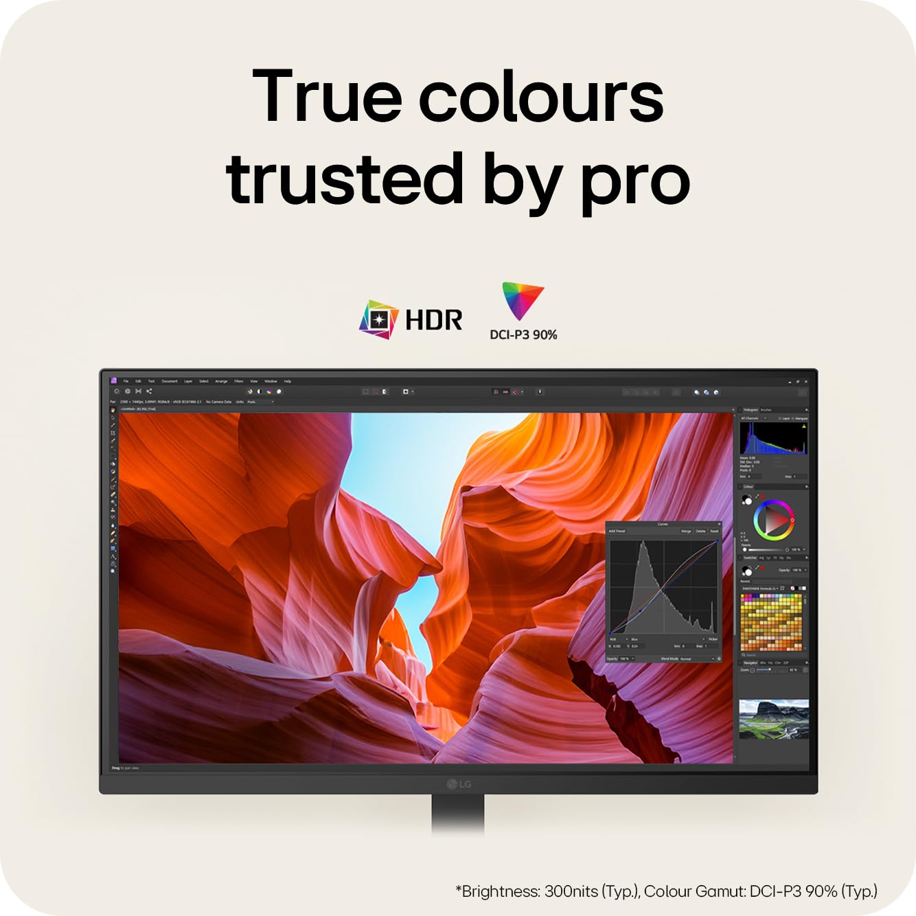 LG Ultrafine Monitor 27U730A-B - 4K UHD IPS 27